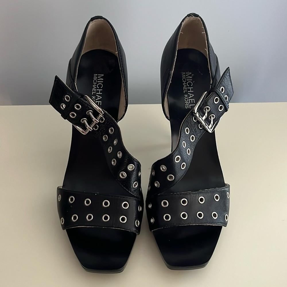 Michael Kors black heels size 9